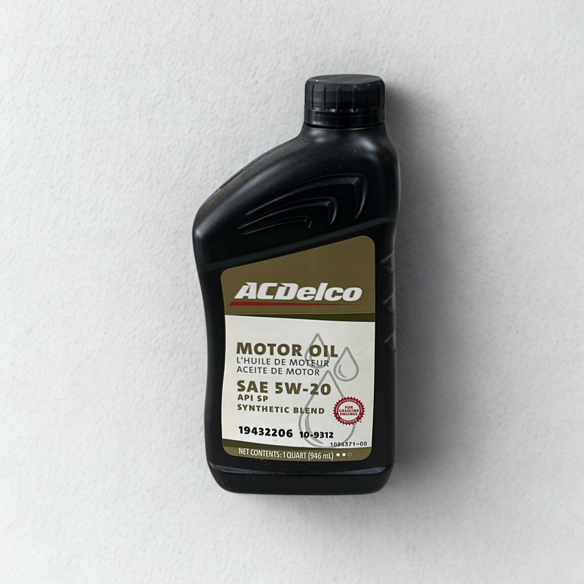 AC Delco Motor Oil 5W-20 1 Gallon