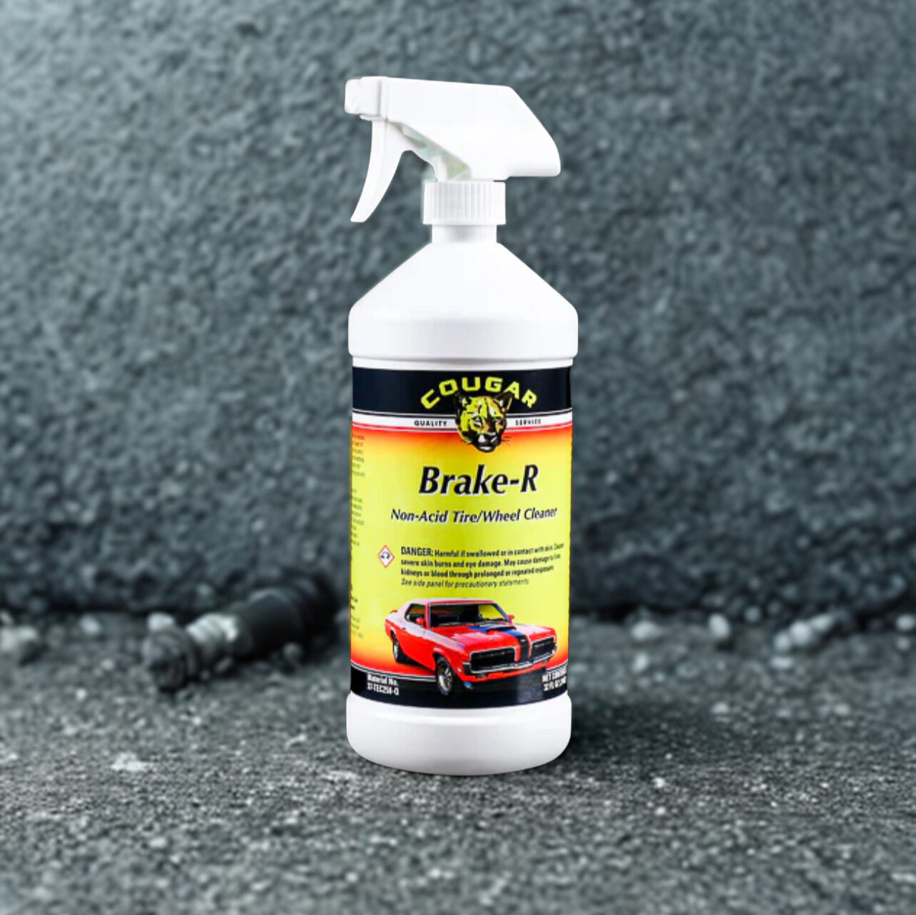 Cougar Brake R Cleaner Non Acid Tire & Wheel Cleaner 32 Oz.