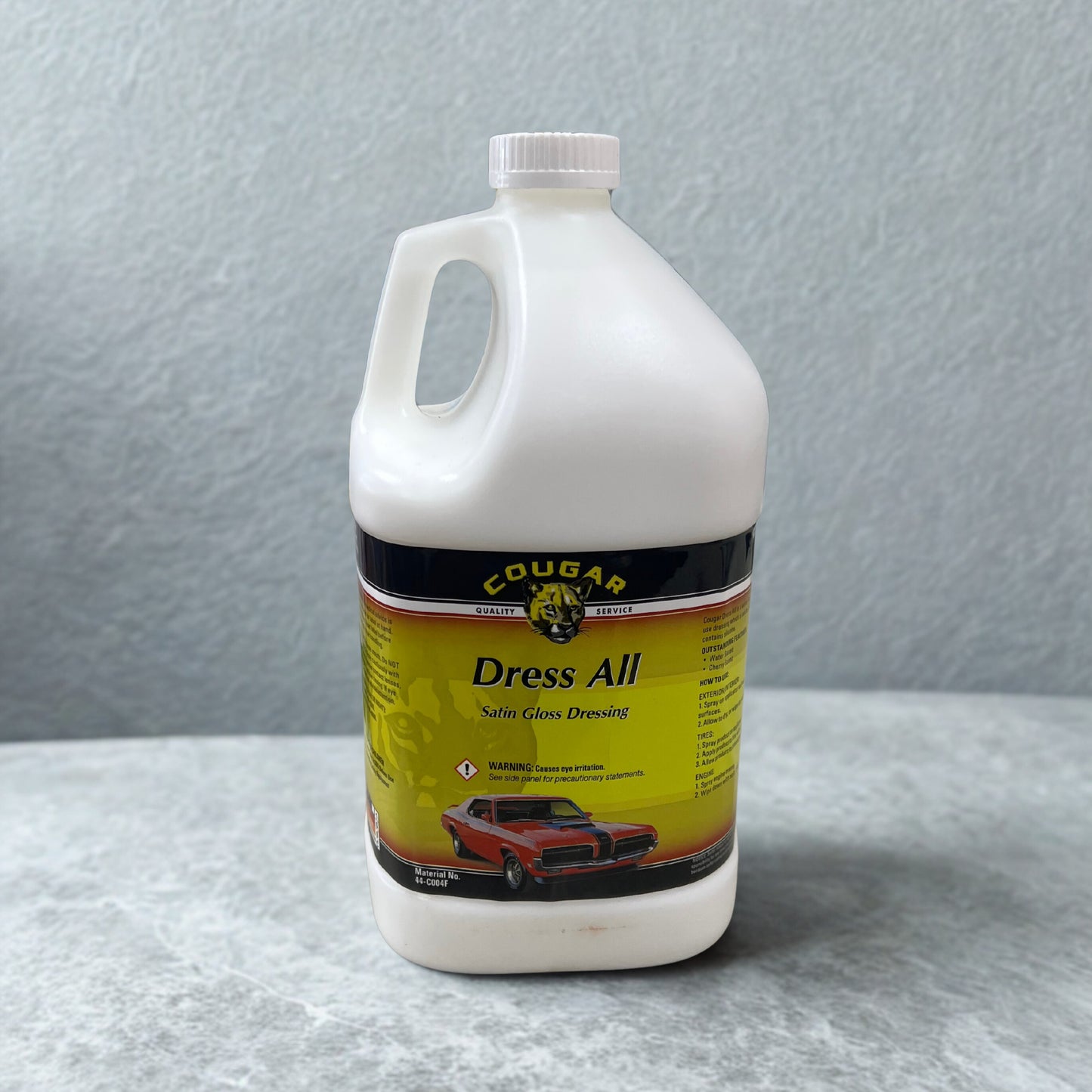 Cougar Shine Dress All Satin Gloss Dressing 1 Gallon