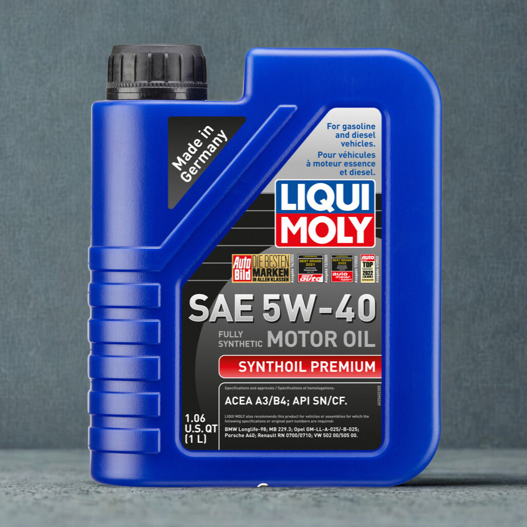 Liqui Moly Synthetic Motor Oil SAE 5w-40 Sinthoil Premium 5 L.