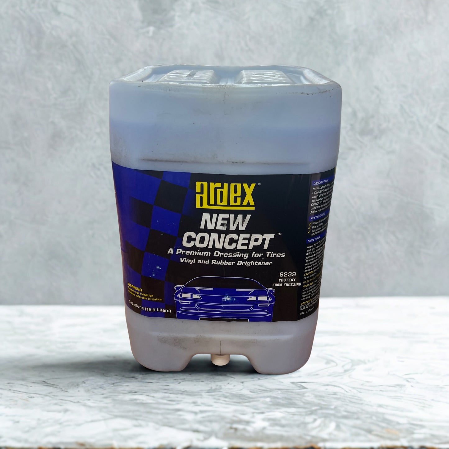 Ardex New Concept Premium Concentrate Dressing For Vinyl, Plastic and tires 1 Gallon