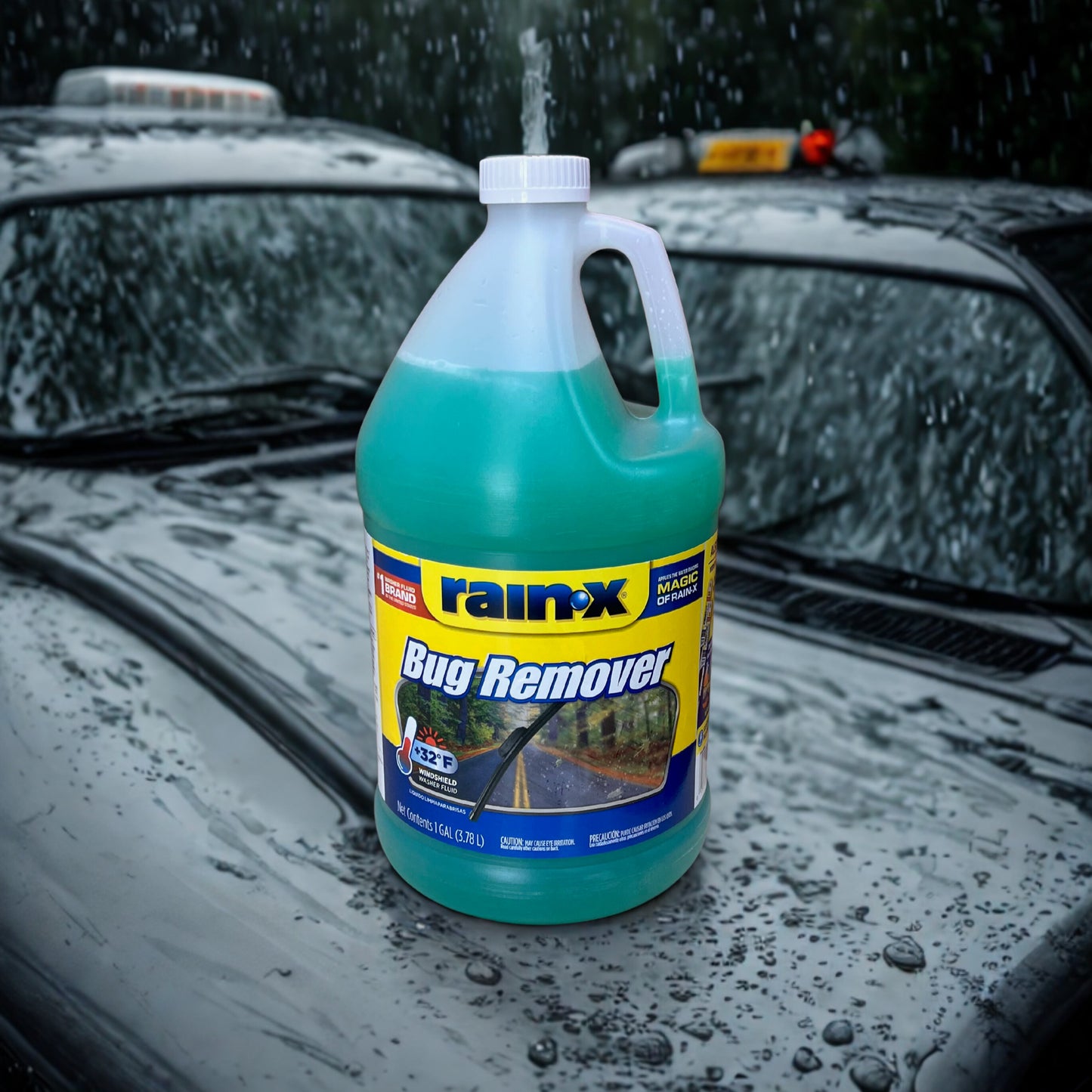 Rain-x Washer Windshield Bug Remover Green 1 Gallon