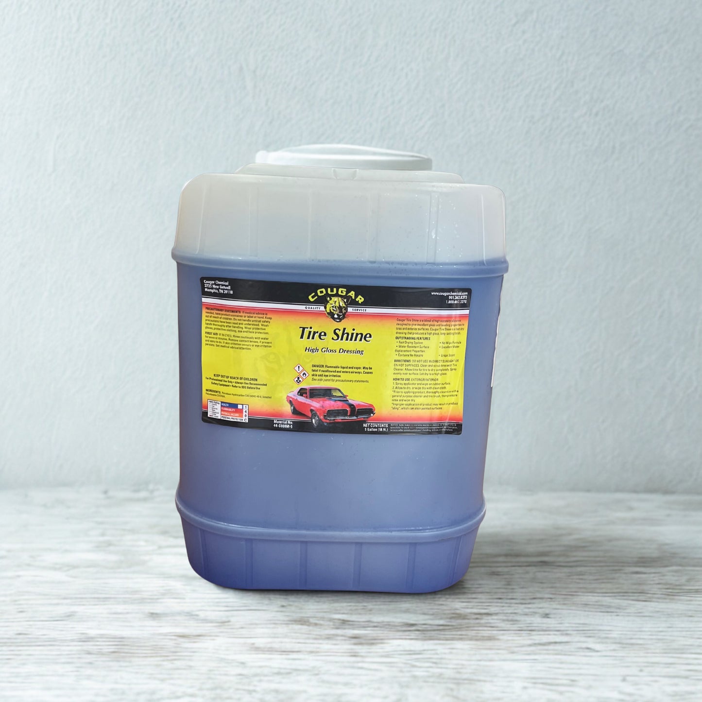 Cougar Tire Shine High Gloss Dressing 32 oz.