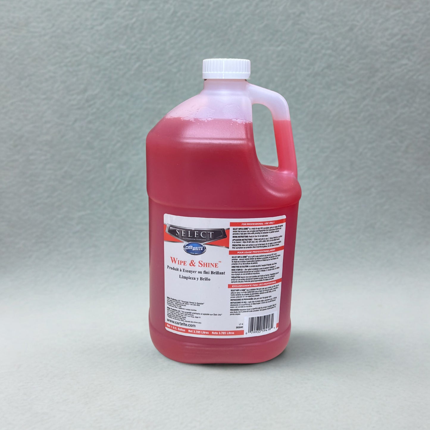 Car Brite Wax Wipe & Shine Cleaner and Shine 32 oz.