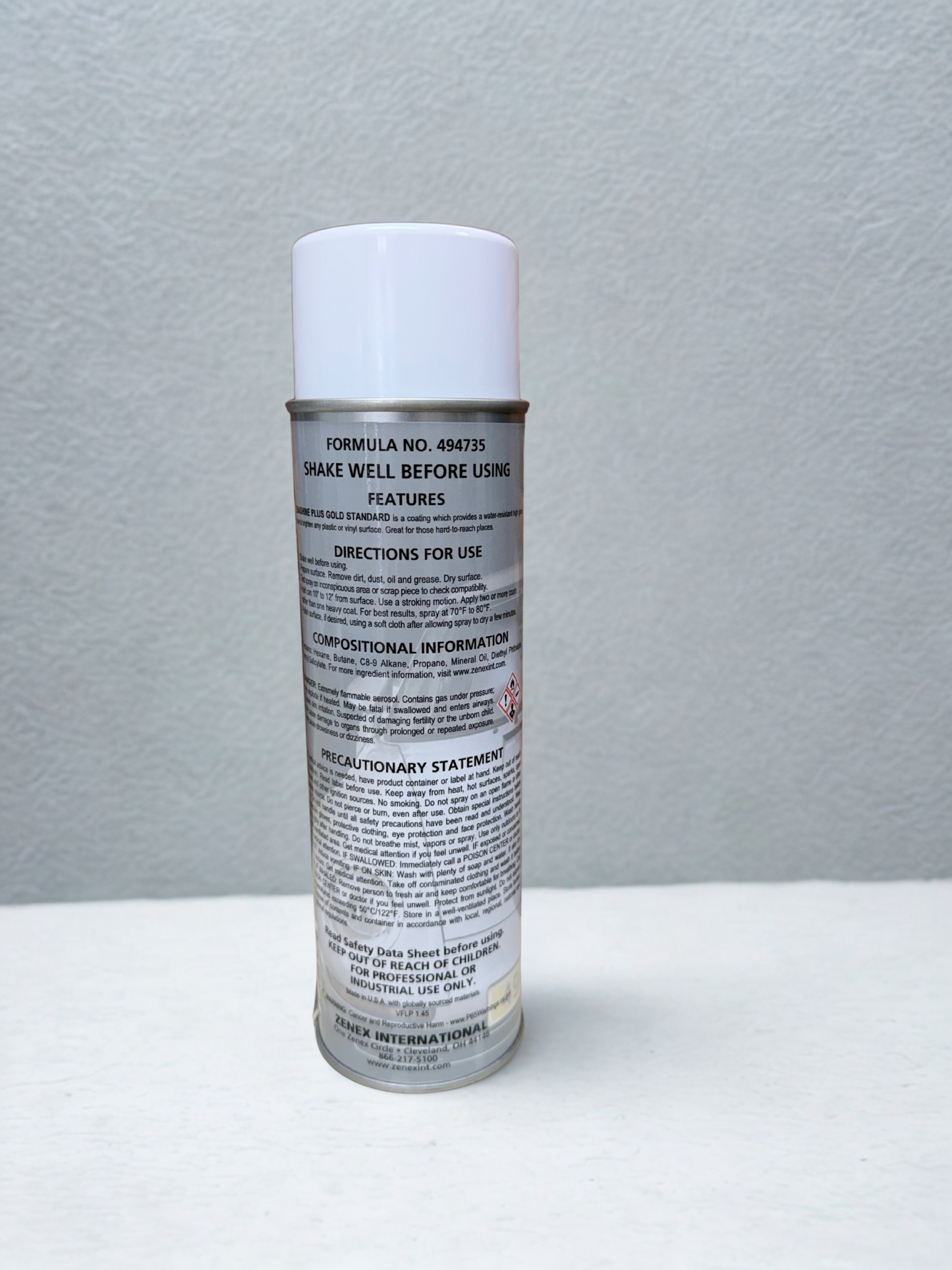 Zenashine Plus Vinyl/Plastic Coating Spray Watermelon Scent 12 oz.