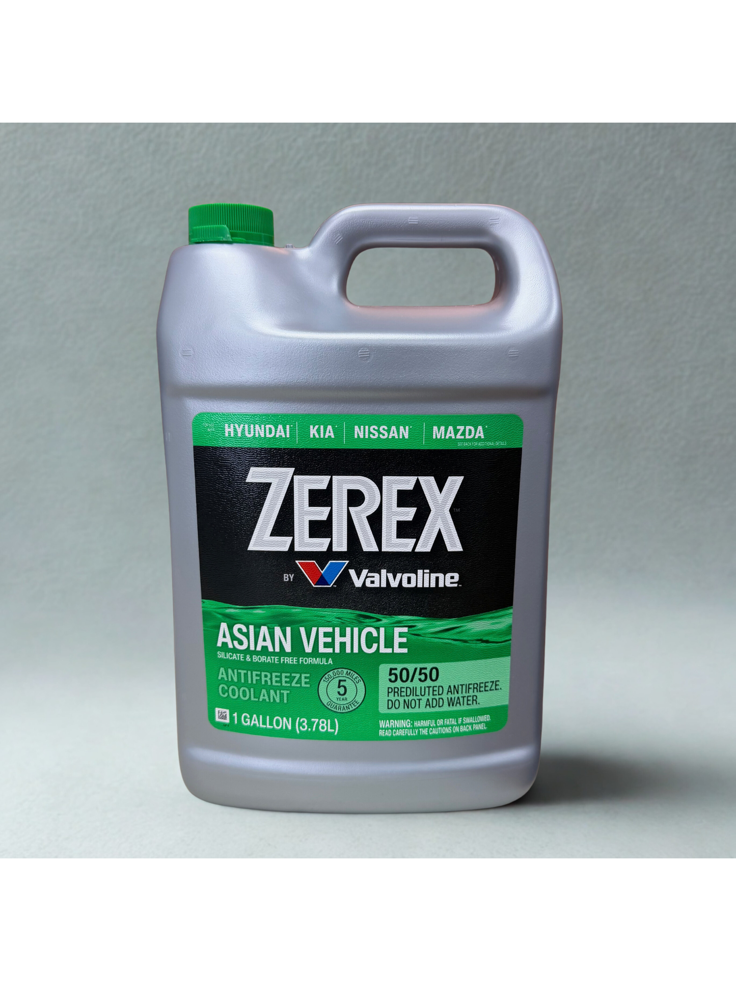 Zerex Antifreeze Green 50/50 Pre-diluted 1 Gallon