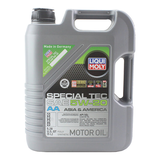 Liqui Moly Synthetic Motor Oil Special Tec SAE 5W-20 Asia & America 5 L.