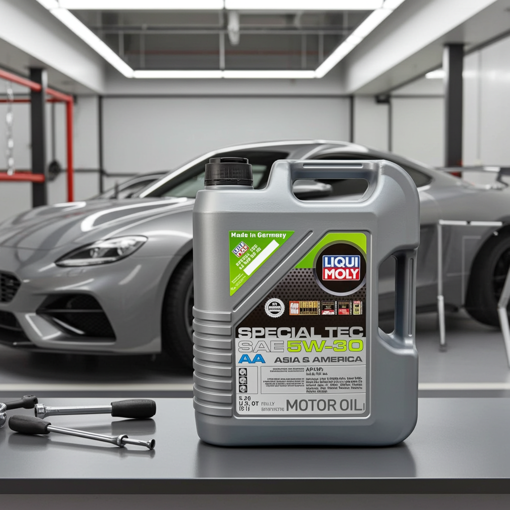 Liqui Moly Synthetic Motor Oil Special Tec SAE 5W-30  Asia & America 5 L.