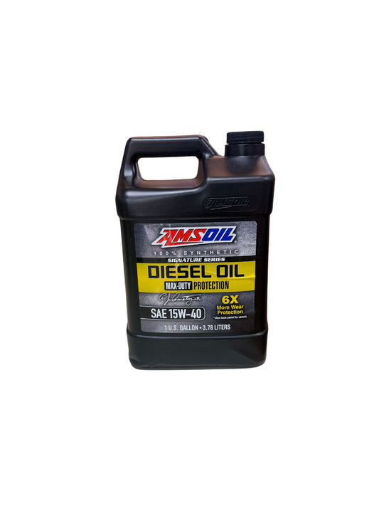 Amsoil Synthetic Diesel Oil Signature Series SAE 15W-40 1 Gallon
