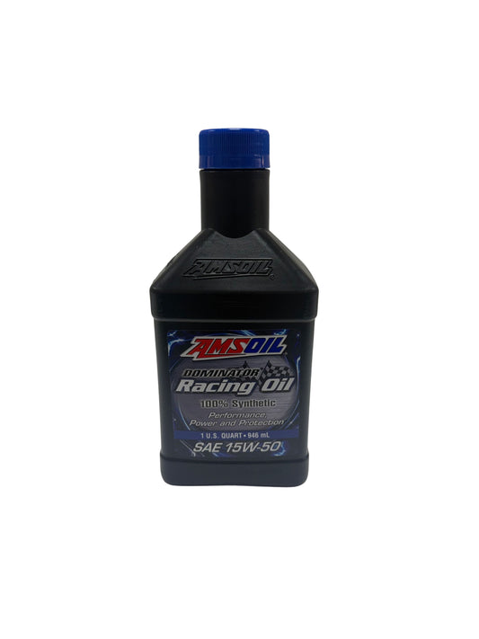Amsoil Dominator 15W-50 100% Synthetic Racing Oil 1 Q.