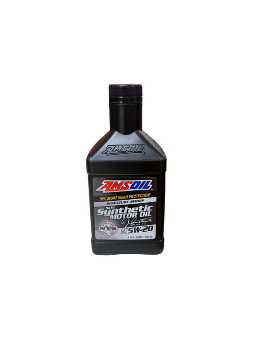 Amsoil Synthetic Oil Signature Series SAE 5W-20 1 Quarts