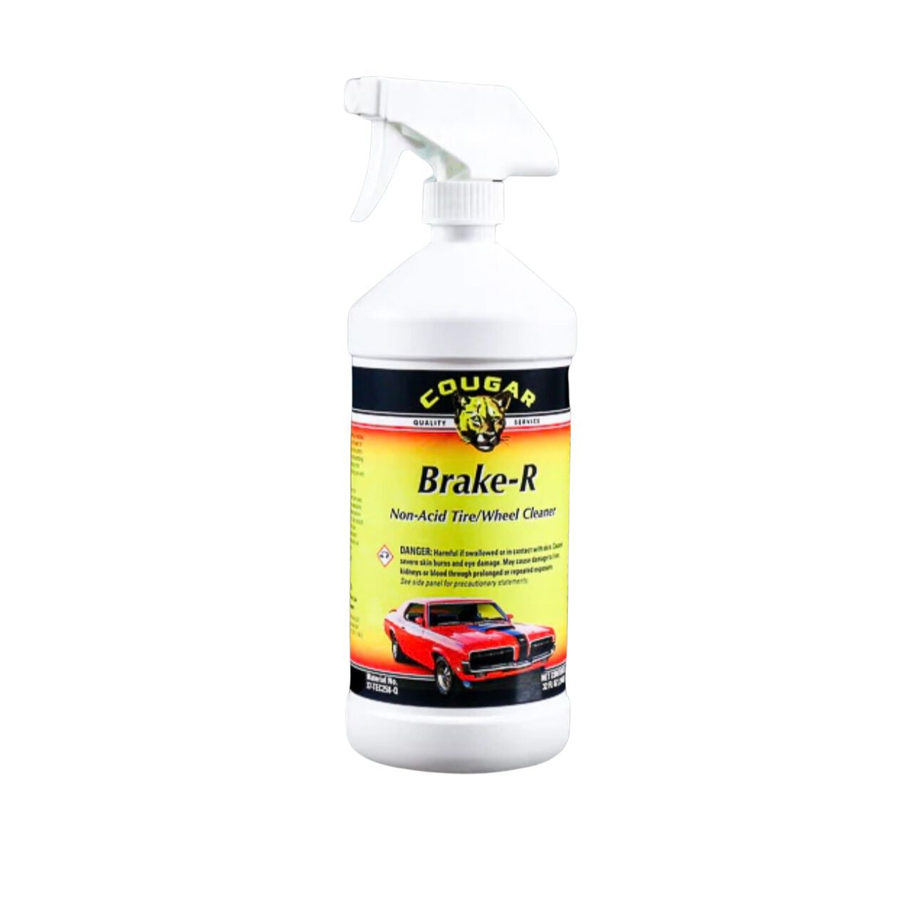 Cougar Brake R Cleaner Non Acid Tire & Wheel Cleaner 32 Oz.