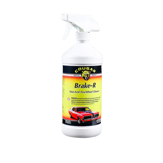 Cougar Brake R Cleaner Non Acid Tire & Wheel Cleaner 32 Oz.