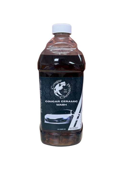 Cougar Ceramic Wash Soap Wash  64 OZ.
