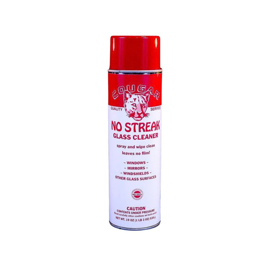 Cougar Glass Cleaner No Streak 19 Oz.