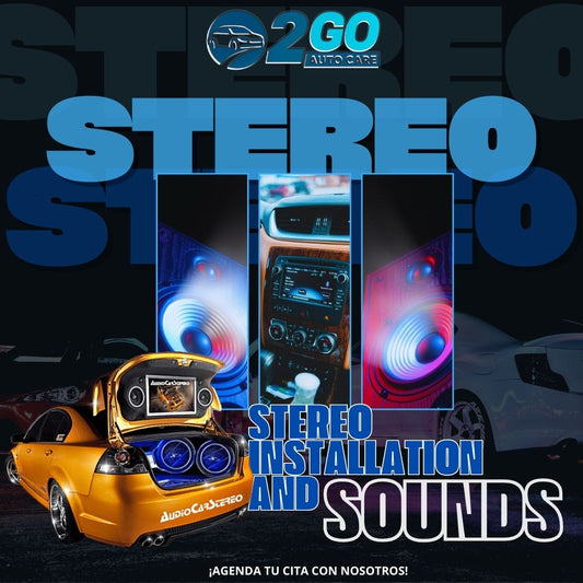 Stereo  Installation and Sounds