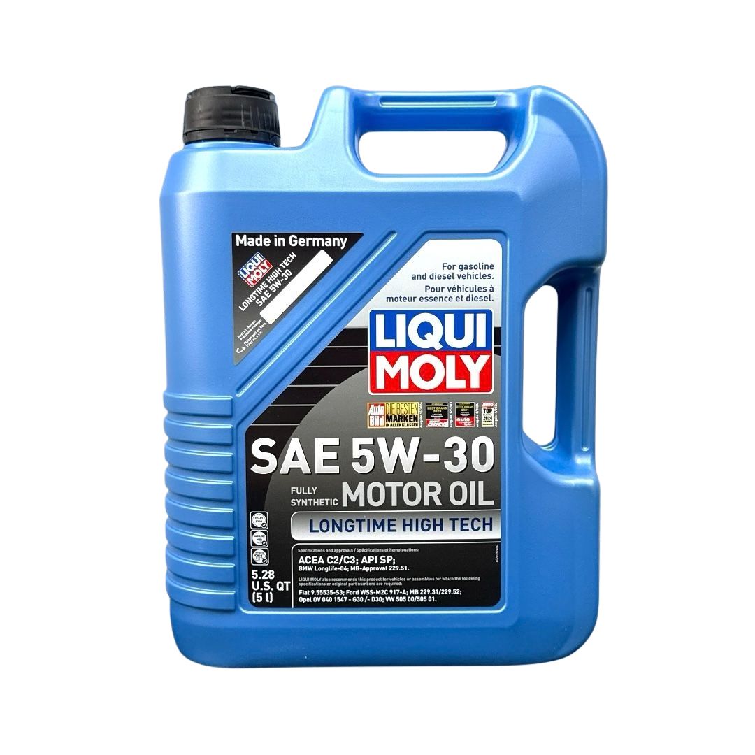 Liqui Moly Synthetic Motor Oil SAE 5W-30 Longtime High Tech 5L.