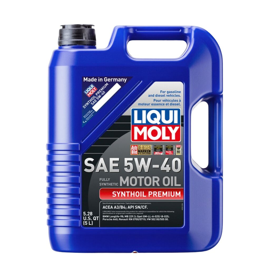 Liqui Moly Synthetic Motor Oil SAE 5w-40 Sinthoil Premium 5 L.