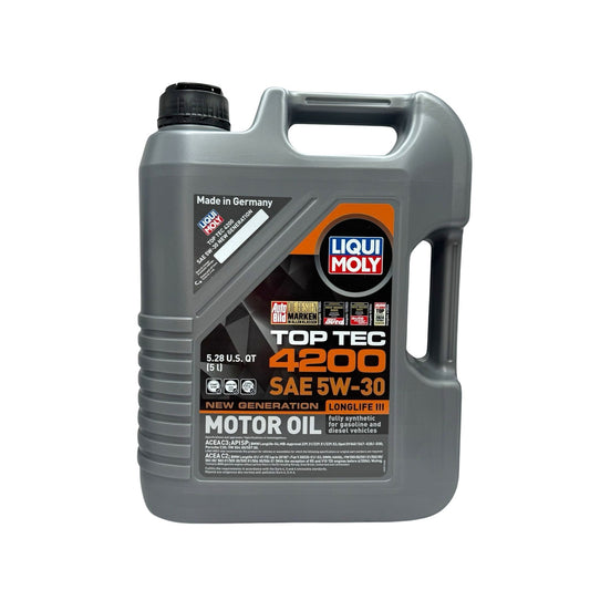 Liqui Moly Synthetic Motor Oil Top Tec 4200 SAE 5W-30 5 L.