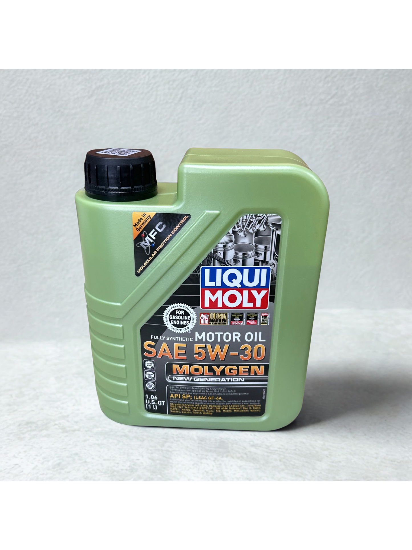 Liqui Moly Full Synthetic Motor Oil  SAE 5W-30 Molygen New Generation 5L
