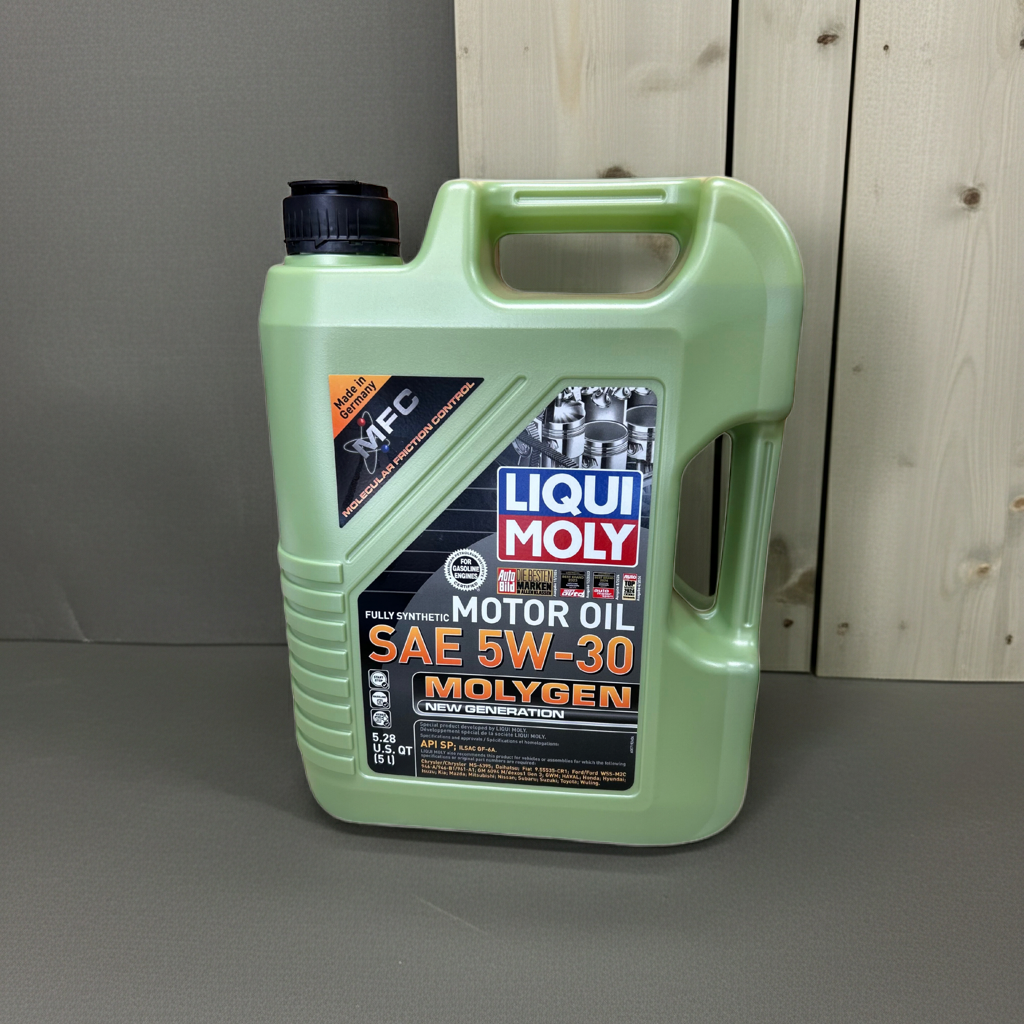 Liqui Moly Full Synthetic Motor Oil  SAE 5W-30 Molygen New Generation 5L
