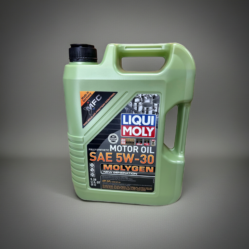 Liqui Moly Full Synthetic Motor Oil  SAE 5W-30 Molygen New Generation 5L