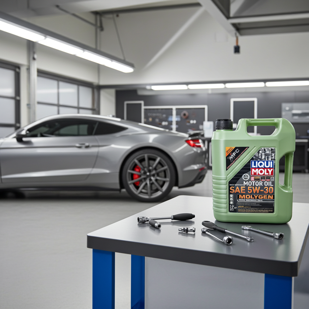 Liqui Moly Full Synthetic Motor Oil  SAE 5W-30 Molygen New Generation 5L