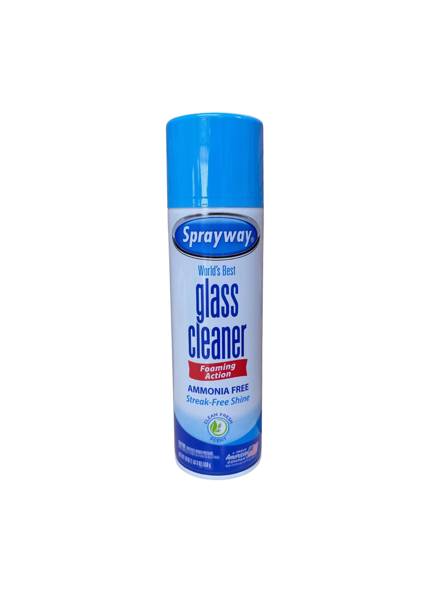 Glass Cleaner Sprayway Foaming Action Ammonia Free 19 oz.