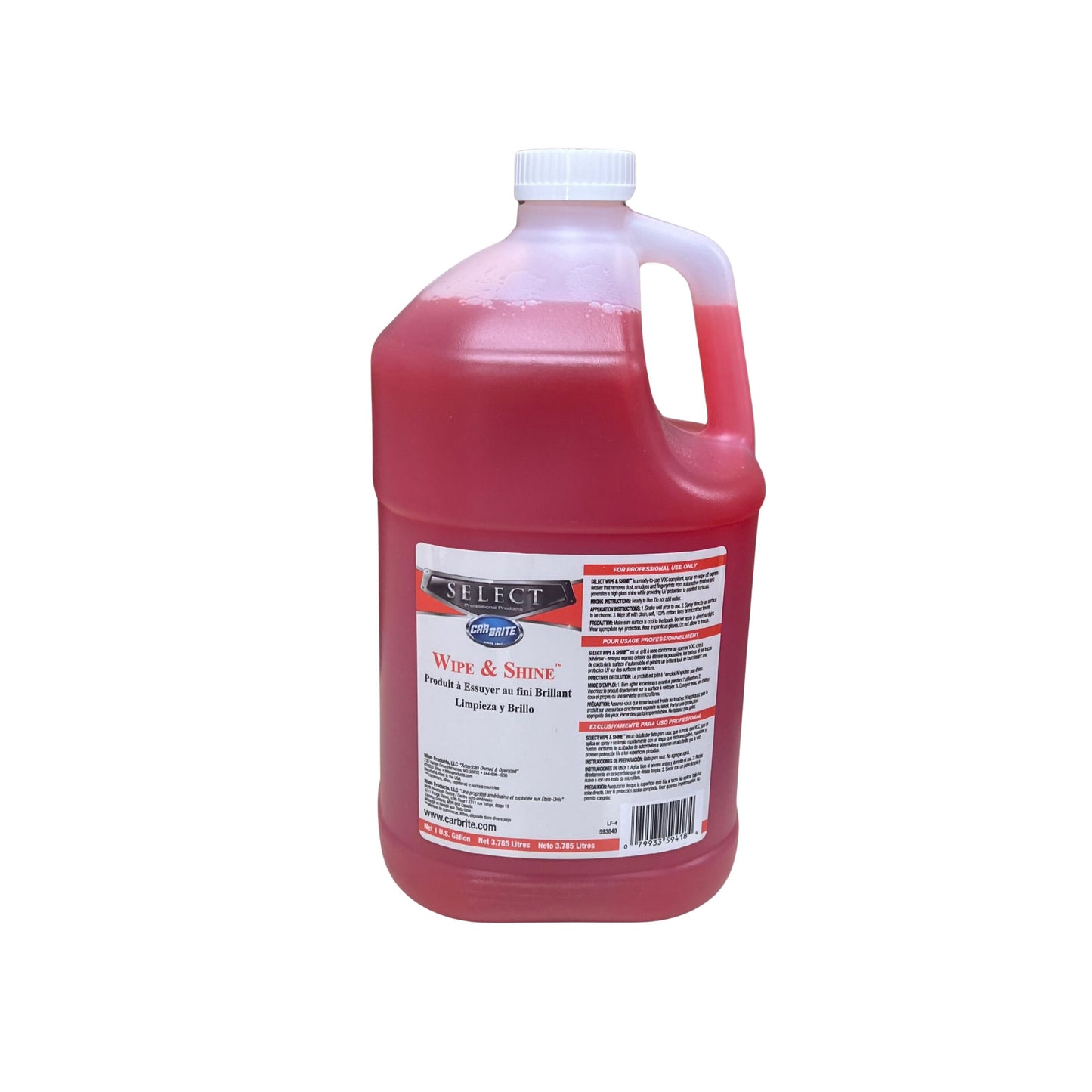 Car Brite Wax Wipe & Shine Cleaner and Shine 32 oz.