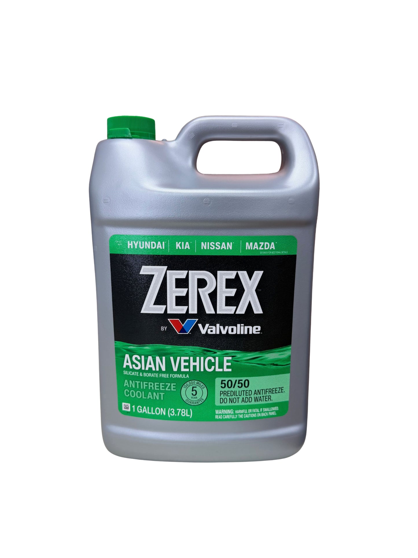 Zerex Antifreeze Green 50/50 Pre-diluted 1 Gallon