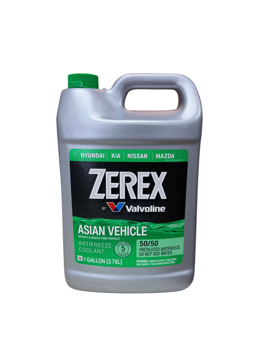 Zerex Antifreeze Green 50/50 Pre-diluted 1 Gallon